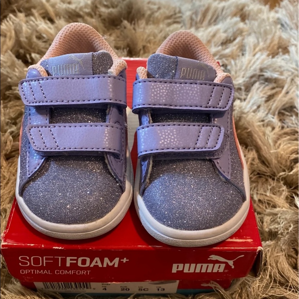Rare Lavender Silver Glitter Pumas